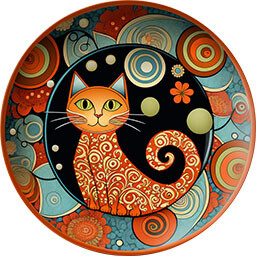 Kitty Collection Plate 13