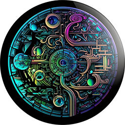 Cyber Collection Plate 2