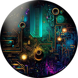 Cyber Collection Plate 19