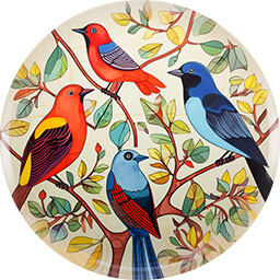 Bird Collection Plate 10