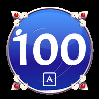Icon for 100!