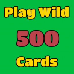 Play 500 Wild cards