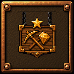 Shop VIP achievement icon for Mining Miner