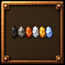 Complete Catalogue achievement icon for Mining Miner