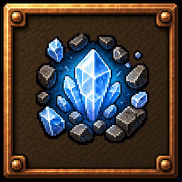Center of the Earth achievement icon for Mining Miner