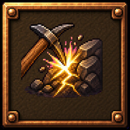 Lucky Strike achievement icon for Mining Miner