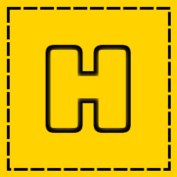 This letter H