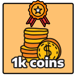 Icon for Get 1k coins