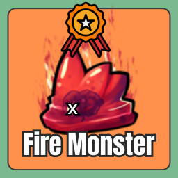 Defeat one fire monster