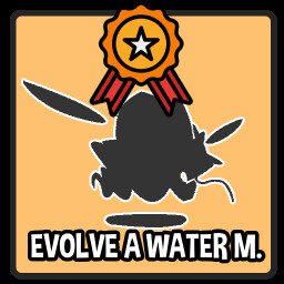 Evolve a water monster