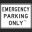 Emergency Parking Only icon