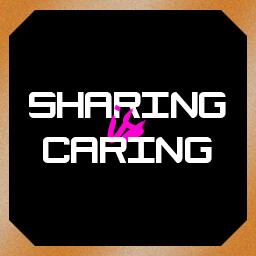 Icon for Sharing truly is caring