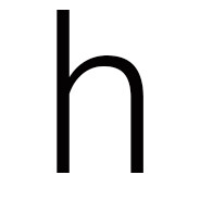 h