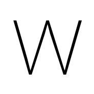 w