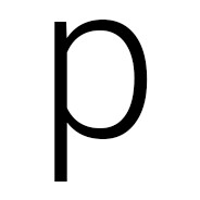 p