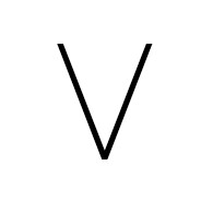 v