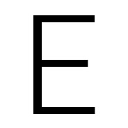 E