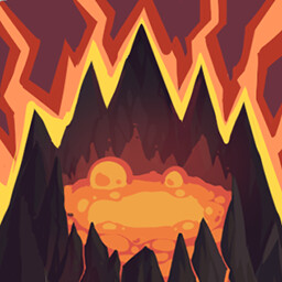 Fiery Volcano