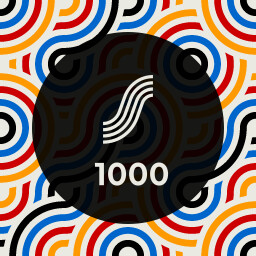 1000 stripes