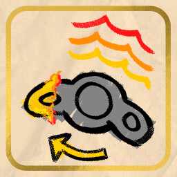 Close Call achievement icon for Ultra Foodmess 2