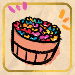 Cottagecore achievement icon for Ultra Foodmess 2