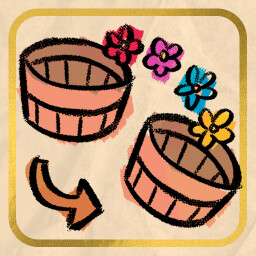 Blossom Bandit achievement icon for Ultra Foodmess 2