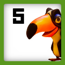 5 toucans