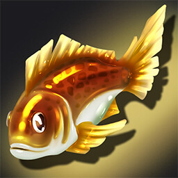 Beautiful Golden Fish