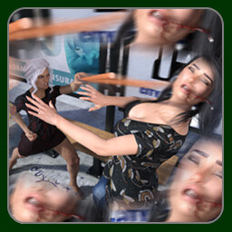 Don't Mess With Granny achievement icon for Having a HARD Time