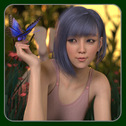 Butterfly achievement icon for Having a HARD Time