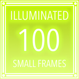 Illuminated 100 Small Frames