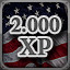 Icon for 2.000 XP