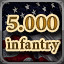 Icon for 5.000 Infantry