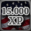 Icon for 15.000 XP