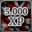 Icon for 5.000 XP