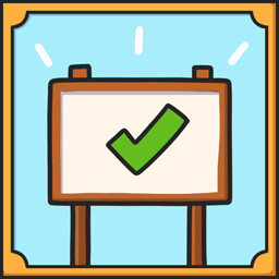 उपलब्धि चिह्न