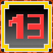 Icon for YOU COMPLETED THE 13. LEVEL