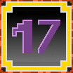 Icon for YOU COMPLETED THE 17. LEVEL