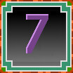 Icon for YOU COMPLETED THE 7. LEVEL