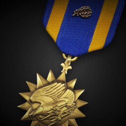 Air Medal (First Oak Leaf Cluster) achievement icon for Korea. IL-2 Series