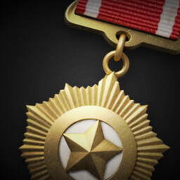 "Hero of the Republic"  for DPRK achievement icon for Korea. IL-2 Series