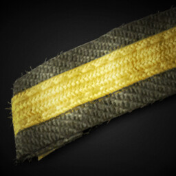 Yellow Wound Stripe achievement icon for Korea. IL-2 Series