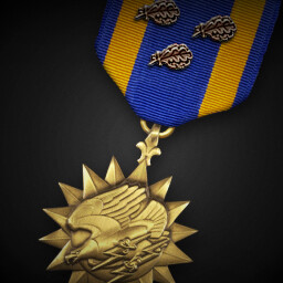 Air Medal (Third Oak Leaf Cluster) achievement icon for Korea. IL-2 Series