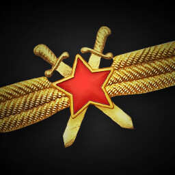 Soviet Pilot Badge achievement icon for Korea. IL-2 Series