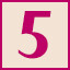 Icon for 5 level complete