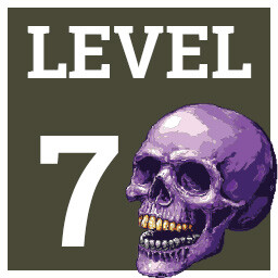 Icon for Reached Level Seven