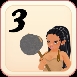 Level 3 Complete! achievement icon for Mast Up! Seas of Desire