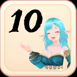 Level 10 Complete! achievement icon for Mast Up! Seas of Desire