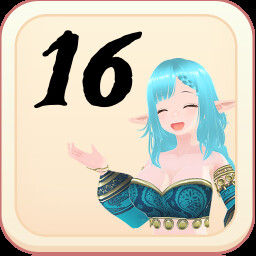 Level 16 Complete! achievement icon for Mast Up! Seas of Desire