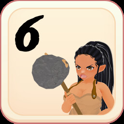 Level 6 Complete! achievement icon for Mast Up! Seas of Desire